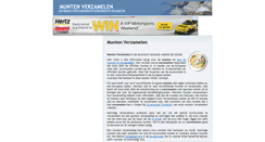 Desktop Screenshot of munten-verzamelen.com